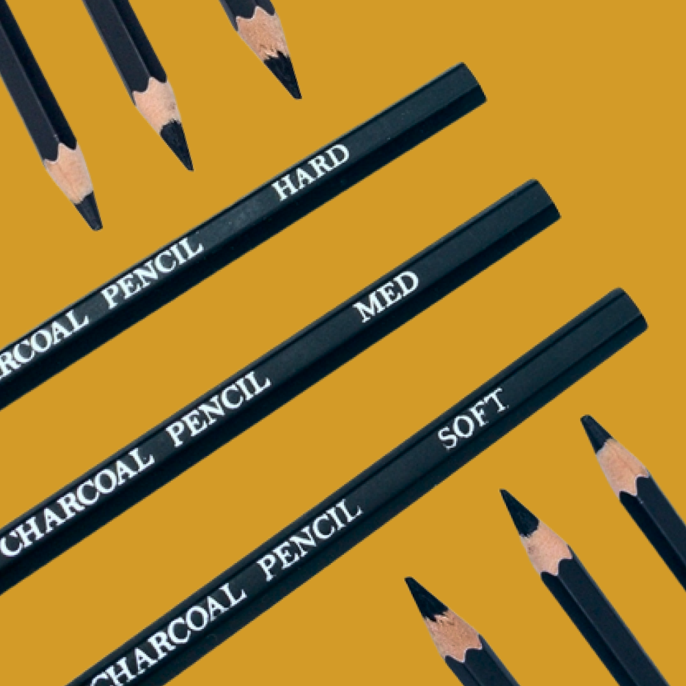 Pensil Samoyed Charcoal - Hard-Soft