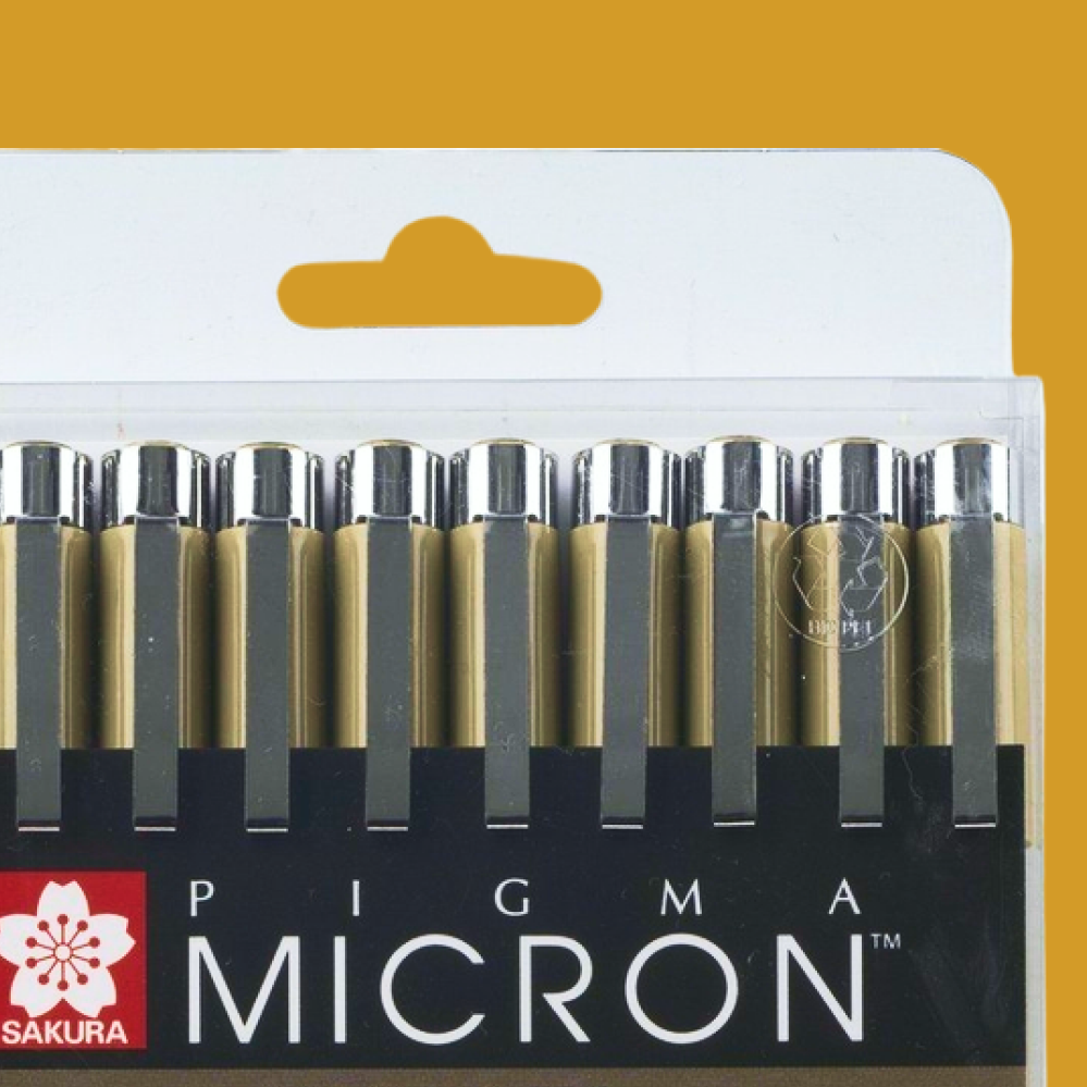 Set Drawing Pen Sakura Pigma Micron - 9 pcs