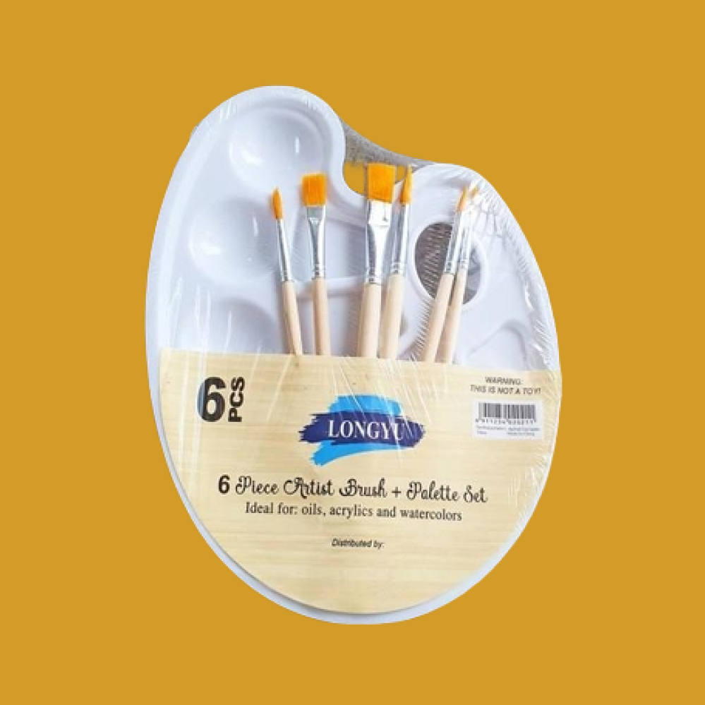 Set kuas dan Palet Longyu