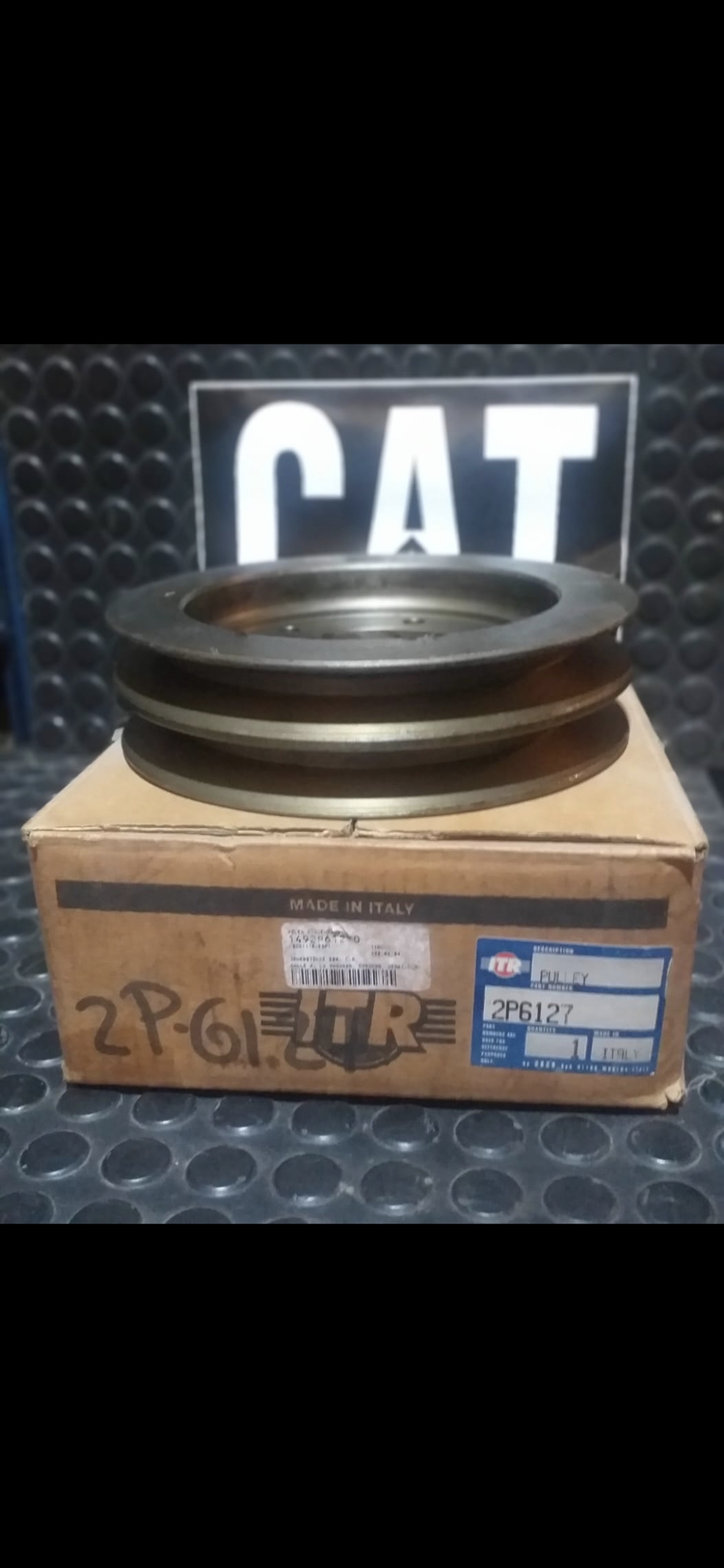 Polea doble ranura de alta resistencia ITR 2P6127