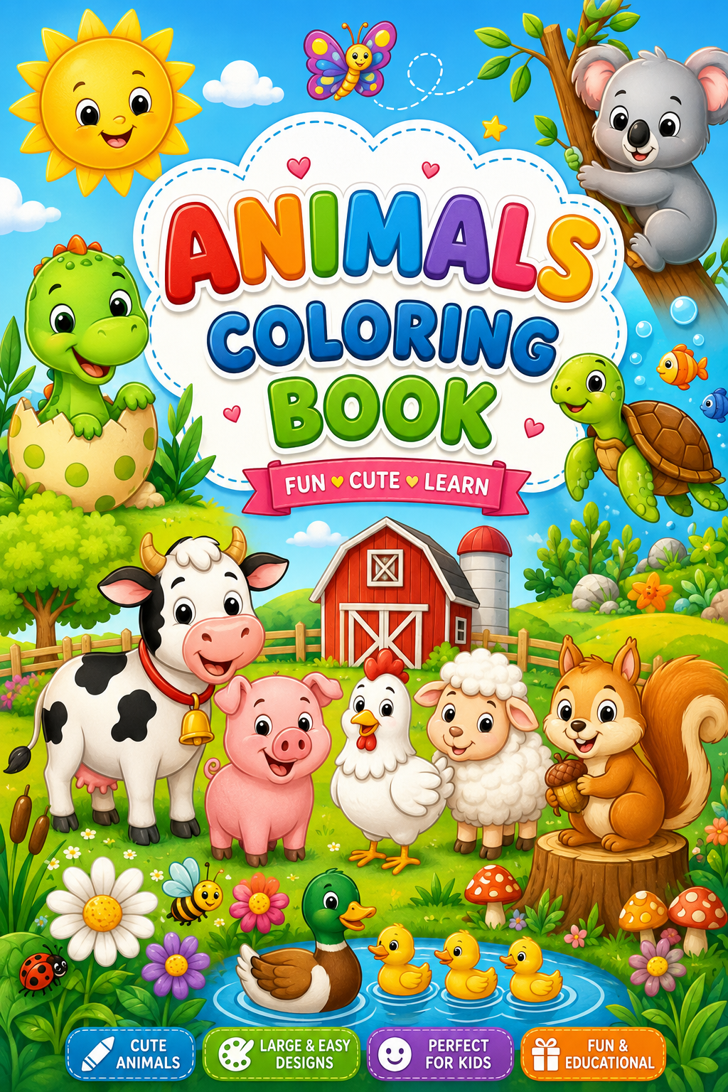 Animals Coloring Book
