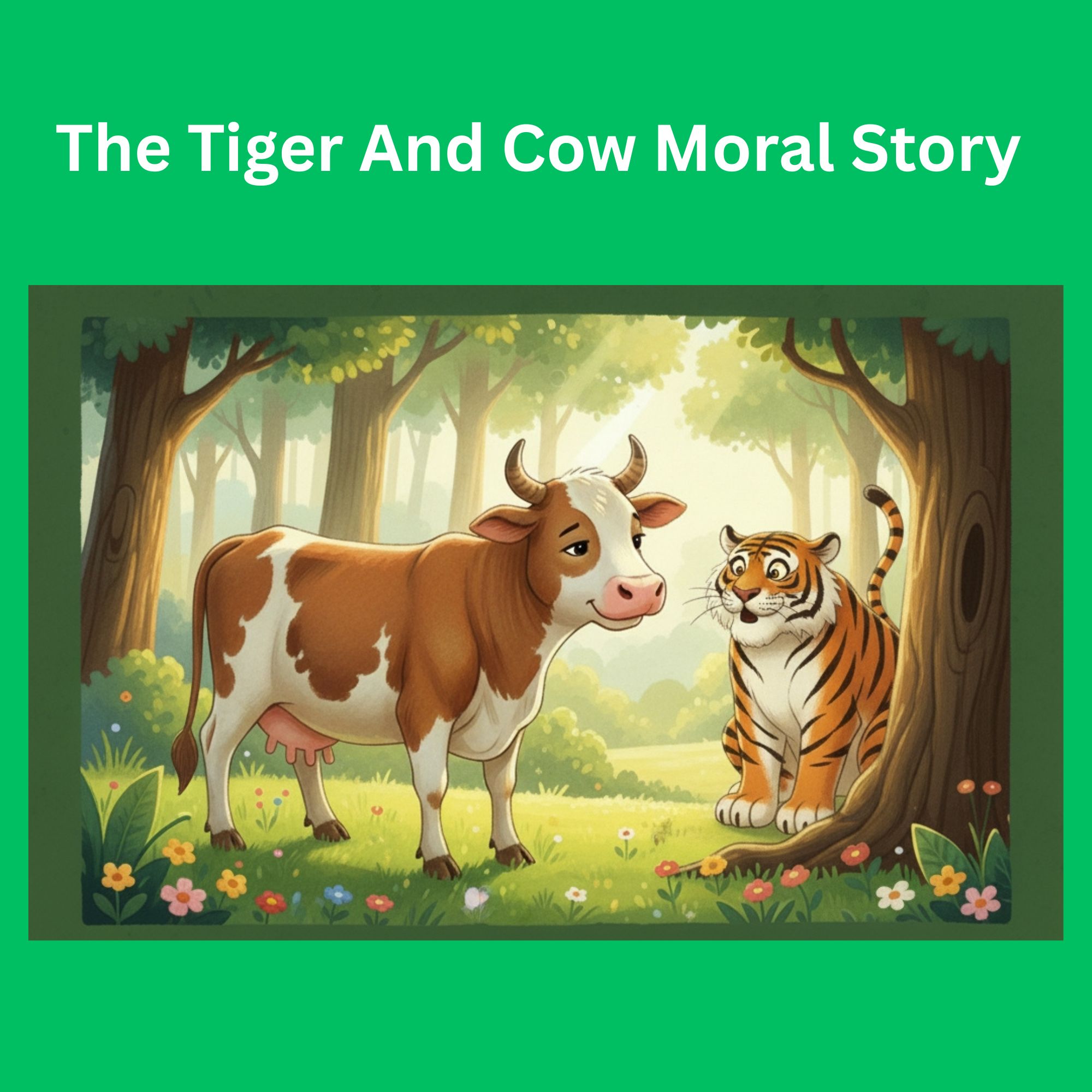 The Tiger And Cow