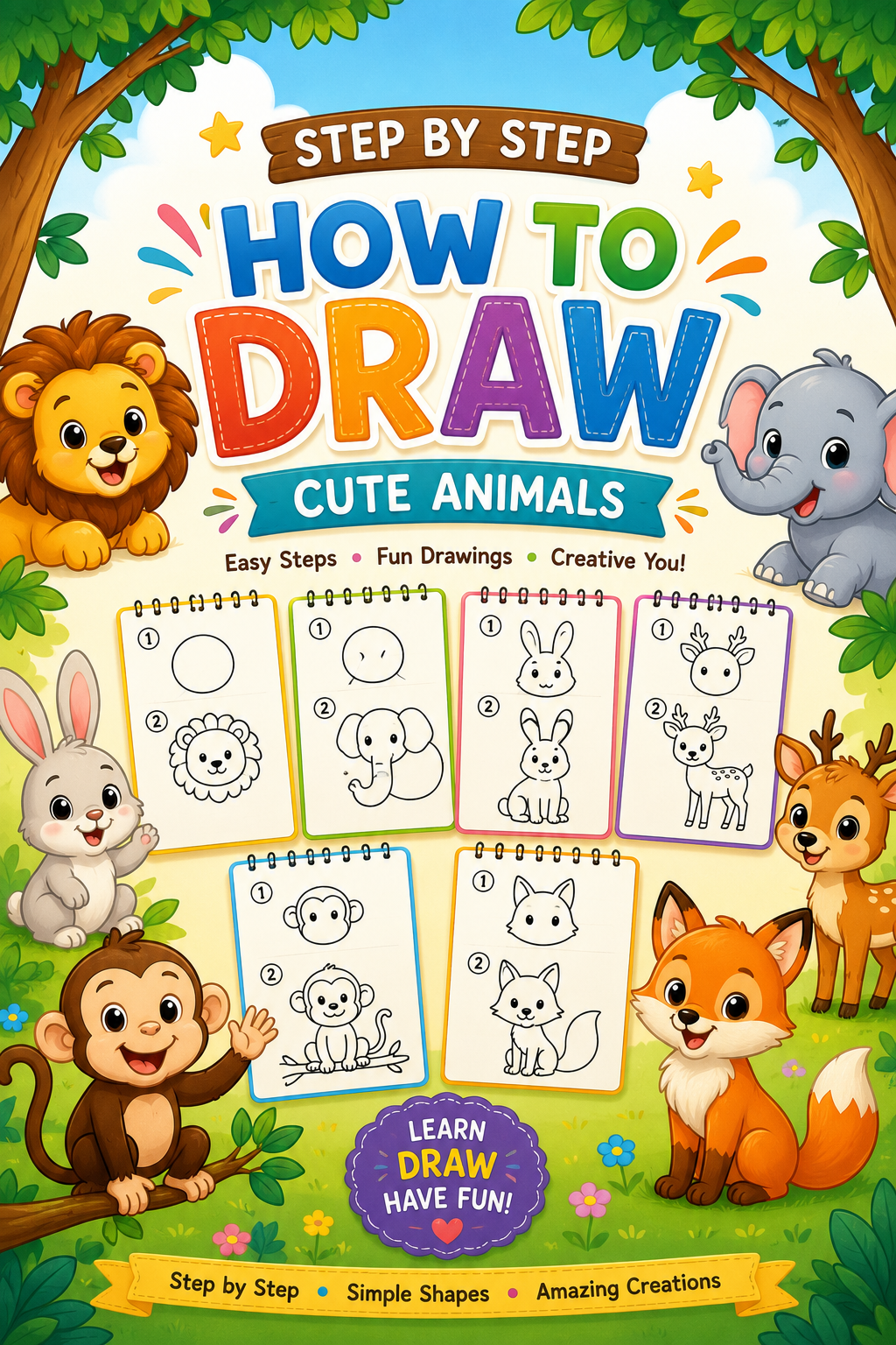 How to Draw Cute Animals