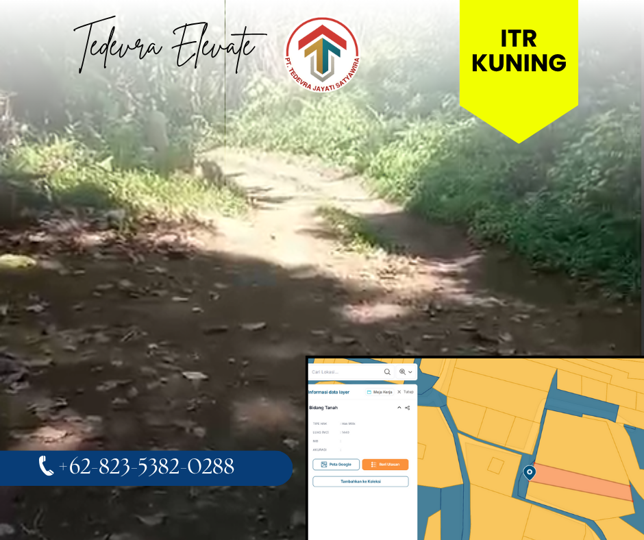 Land for Sale – 14.4 Are in Pupuan, Tegallalang (Ubud Area)