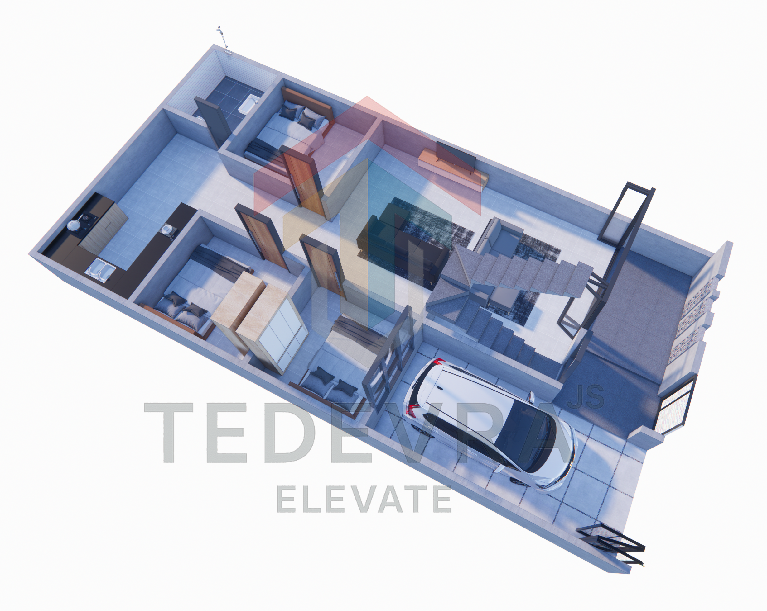 GLASSFRONT GABLE VILLA - UR184