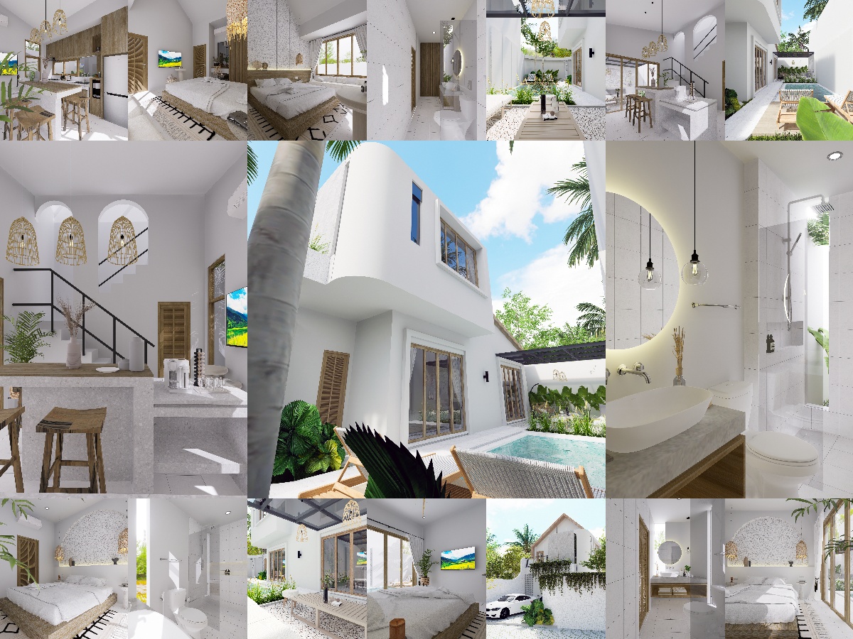 Tropical Modern Minimalist Villa - MHT01 [SOLD]