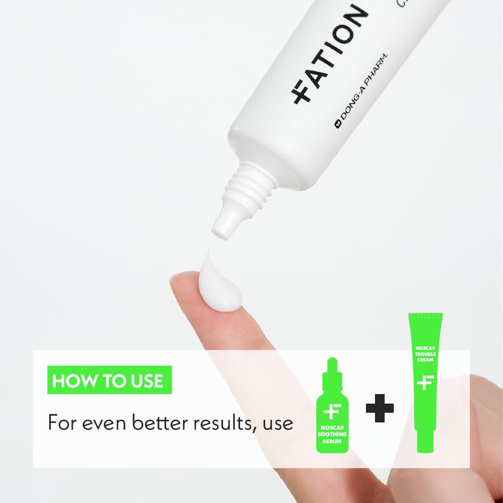 Fation cream  Soothing Cream S - Soothing Barrier Cream with 5-Layer Ceramide Complex & Live Fresh Cica, For Sensitive & Irritated Skin, Korean Skincare