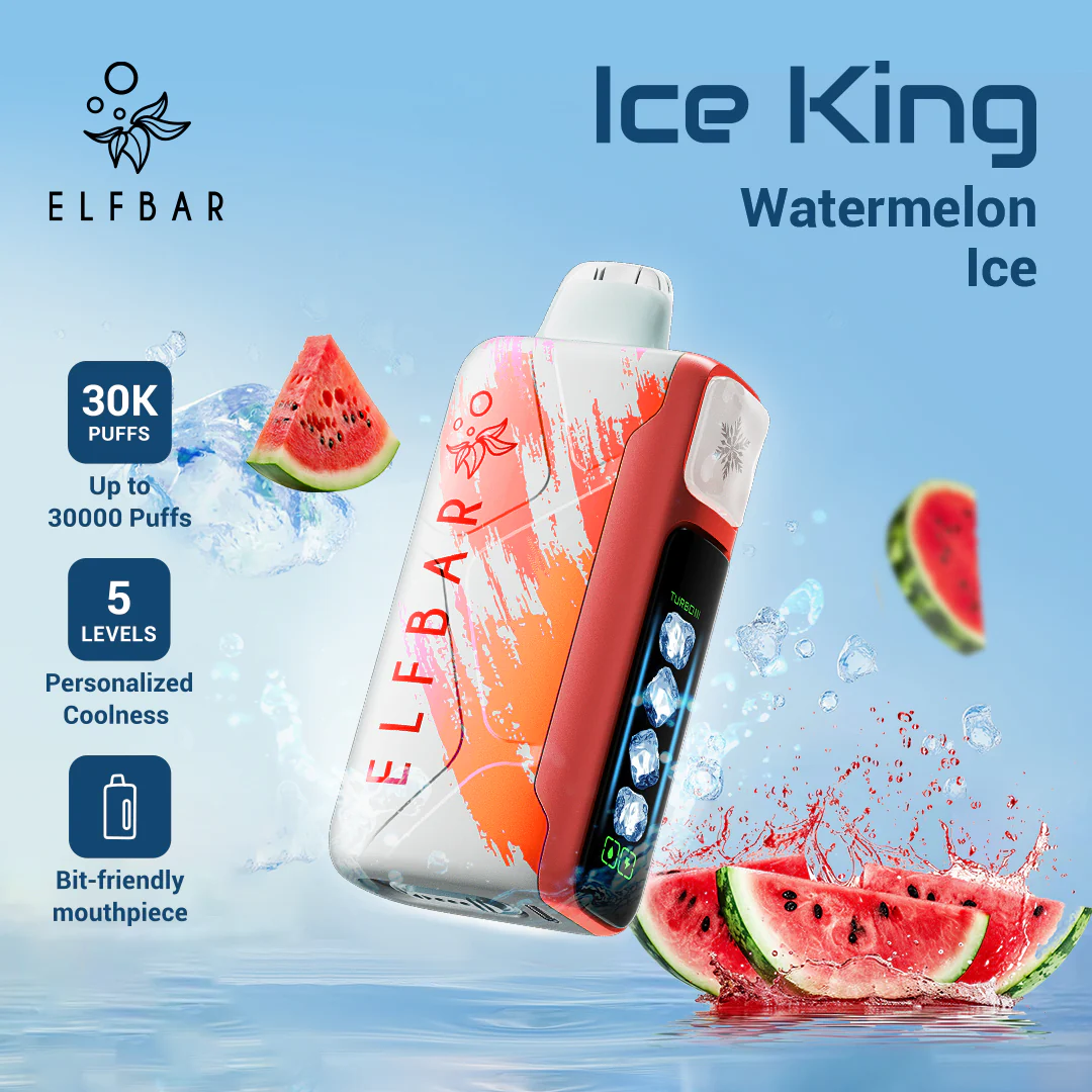 ELF BAR ICE KING 30000 Puffs Disposable Pod – Buy in Singapore | 15 Flavours