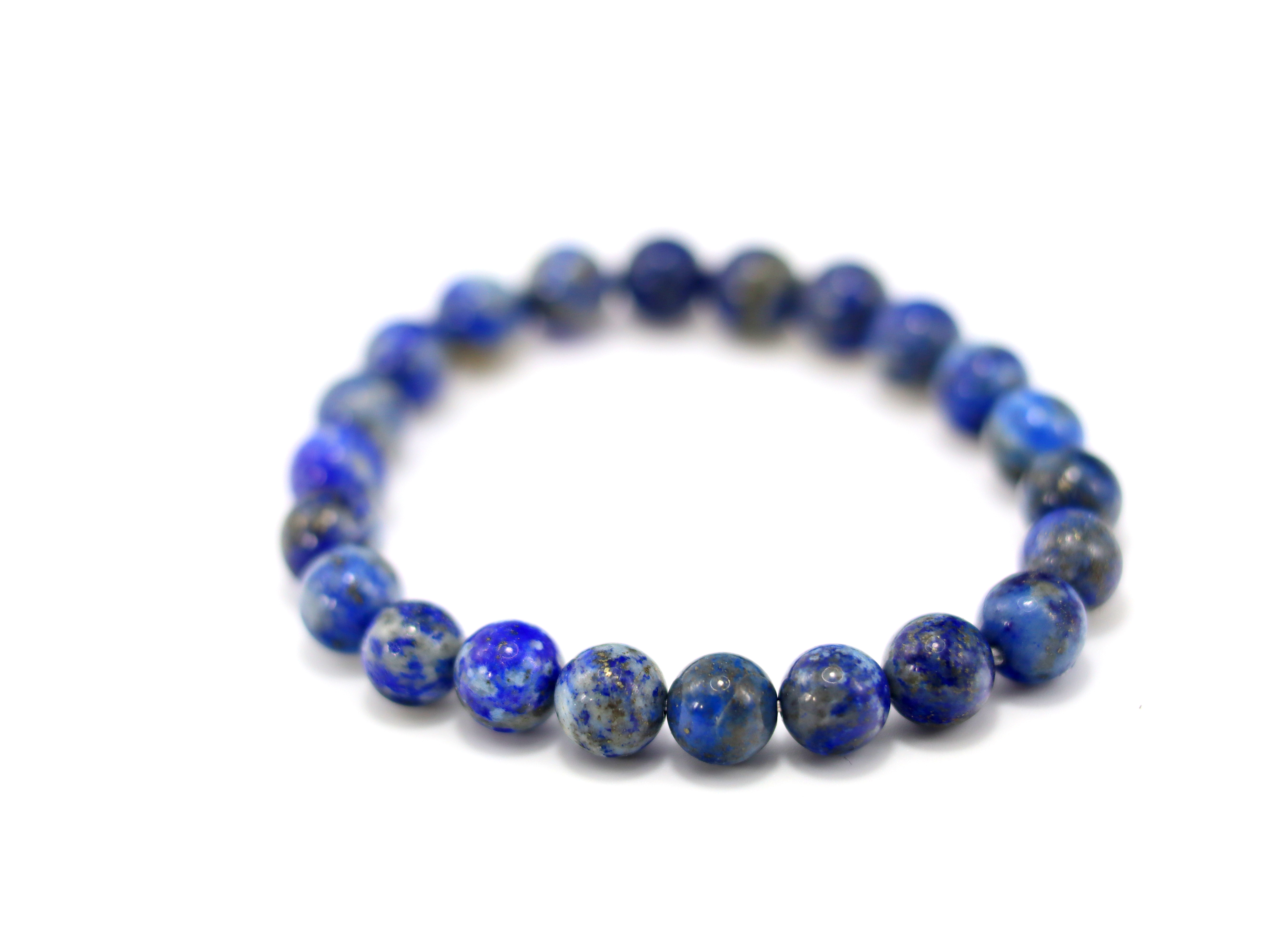 Lapis Lazuli Beaded Bracelet