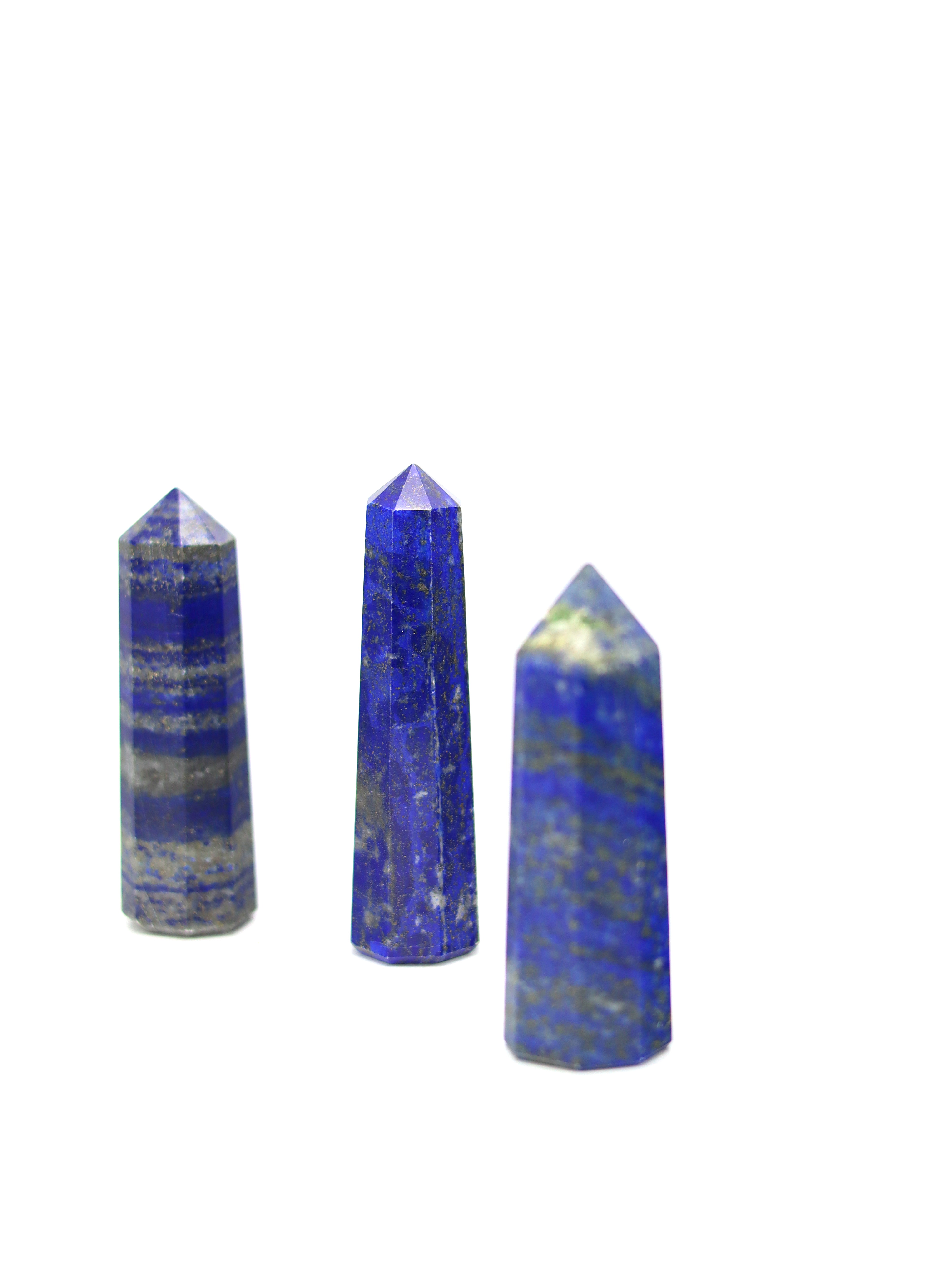 Lapis Lazuli Crystal Towers