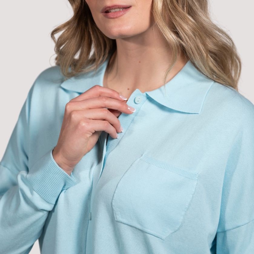 camicia oversize donna in puro cotone con bottoni e spacchi laterali, women mai shirt in pure cotton with buttons and side splits