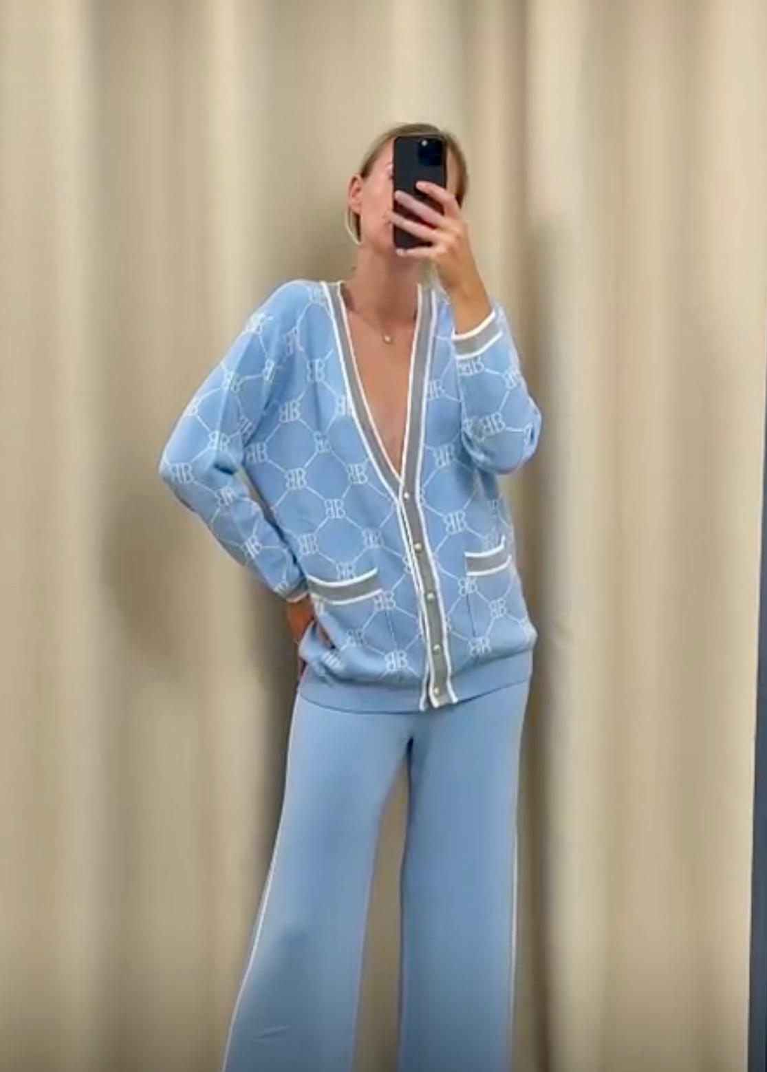 pantalone oversize da donna VIP con banda laterale, women oversize VIP pants with side stripes