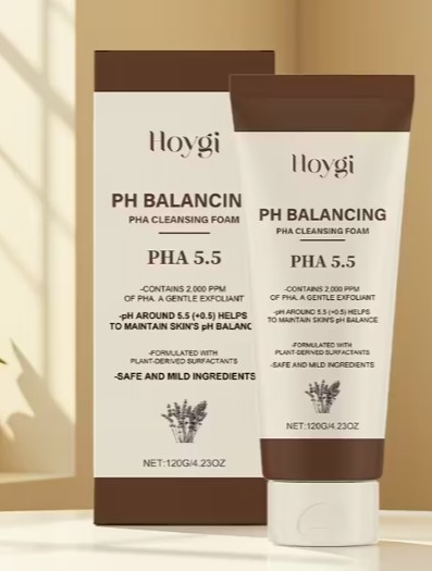 غسول الوجه المتوازن من لويجي - PH Balancing Cleansing Foam