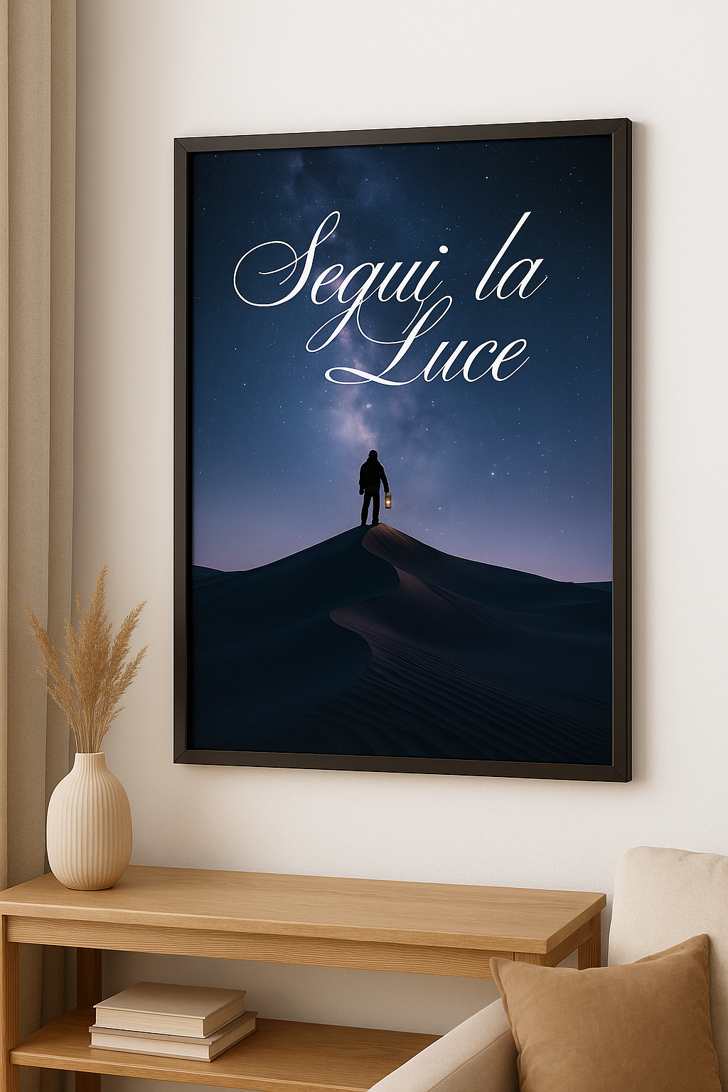 Poster Digitale “Segui la Luce” – File in Alta Risoluzione