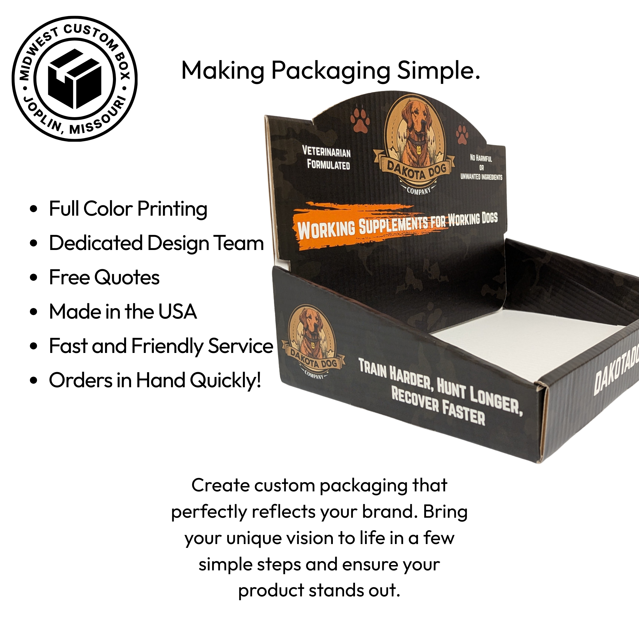 Large Table Display (14"x10"x4")