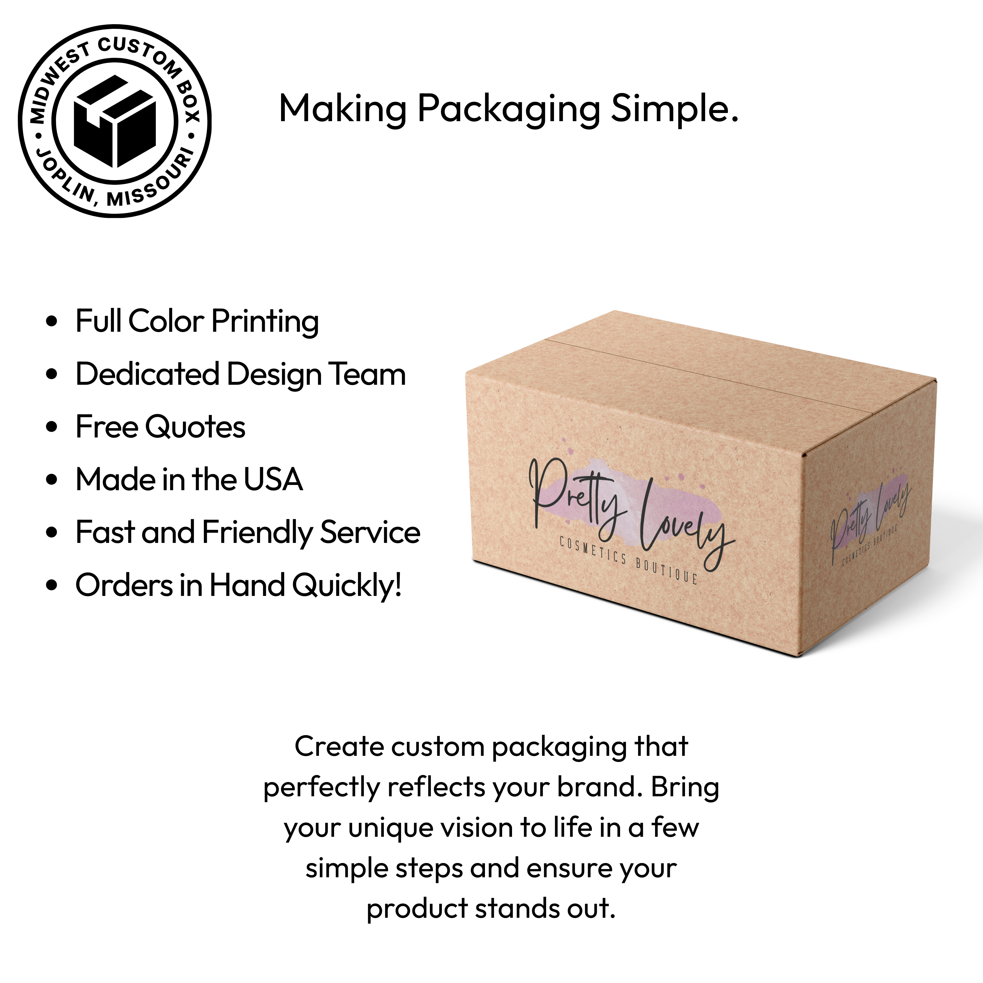 Large Standard Shipping Box (2 Sizes)