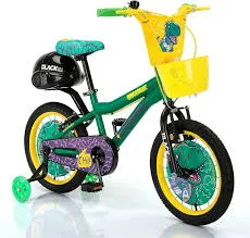 Bicicleta infantil temática de dinosaurio