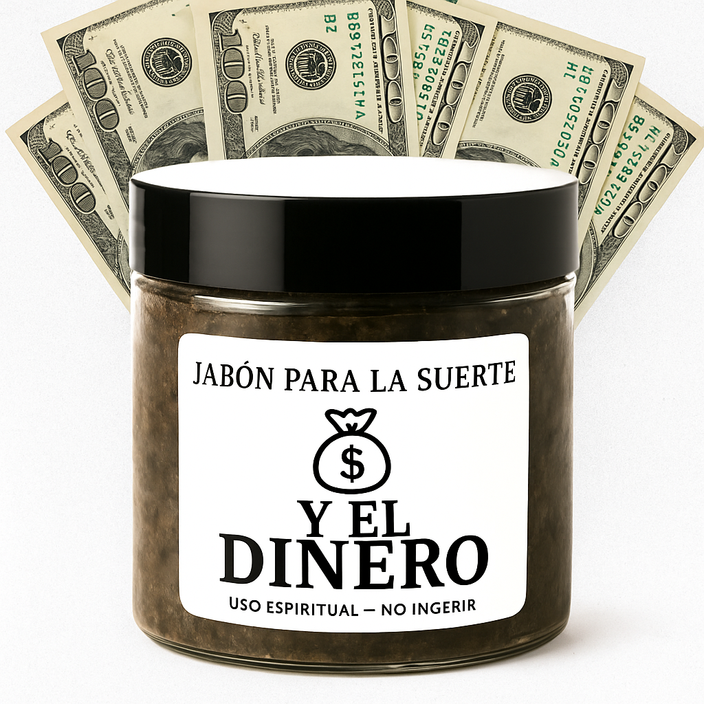 Jabón para la suerte y el dinero