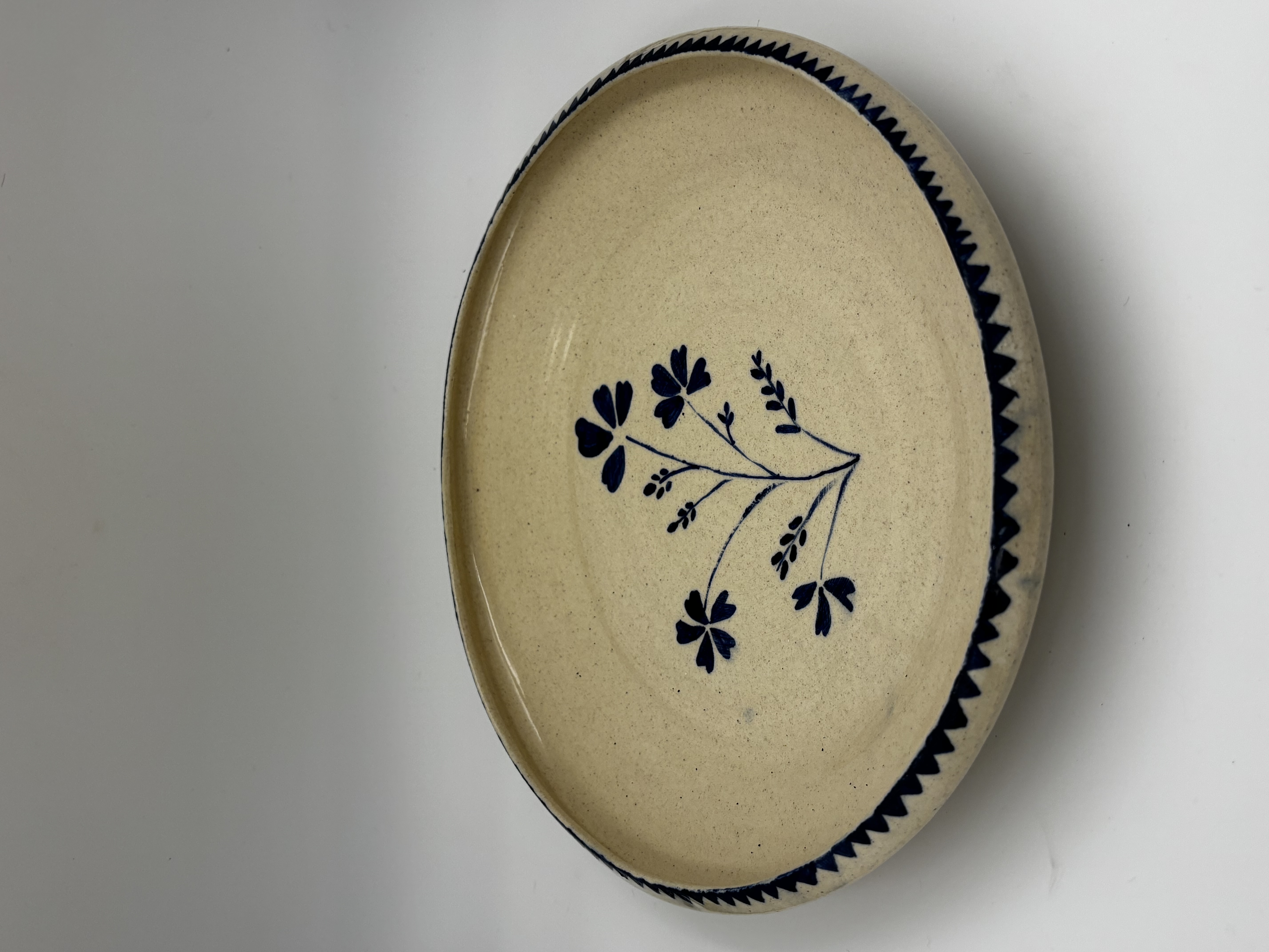 Indigo Bloom Platter