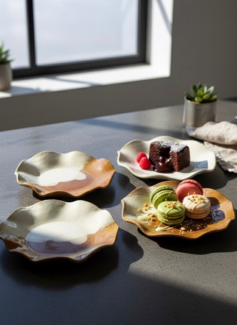 Twirly Dessert Plates