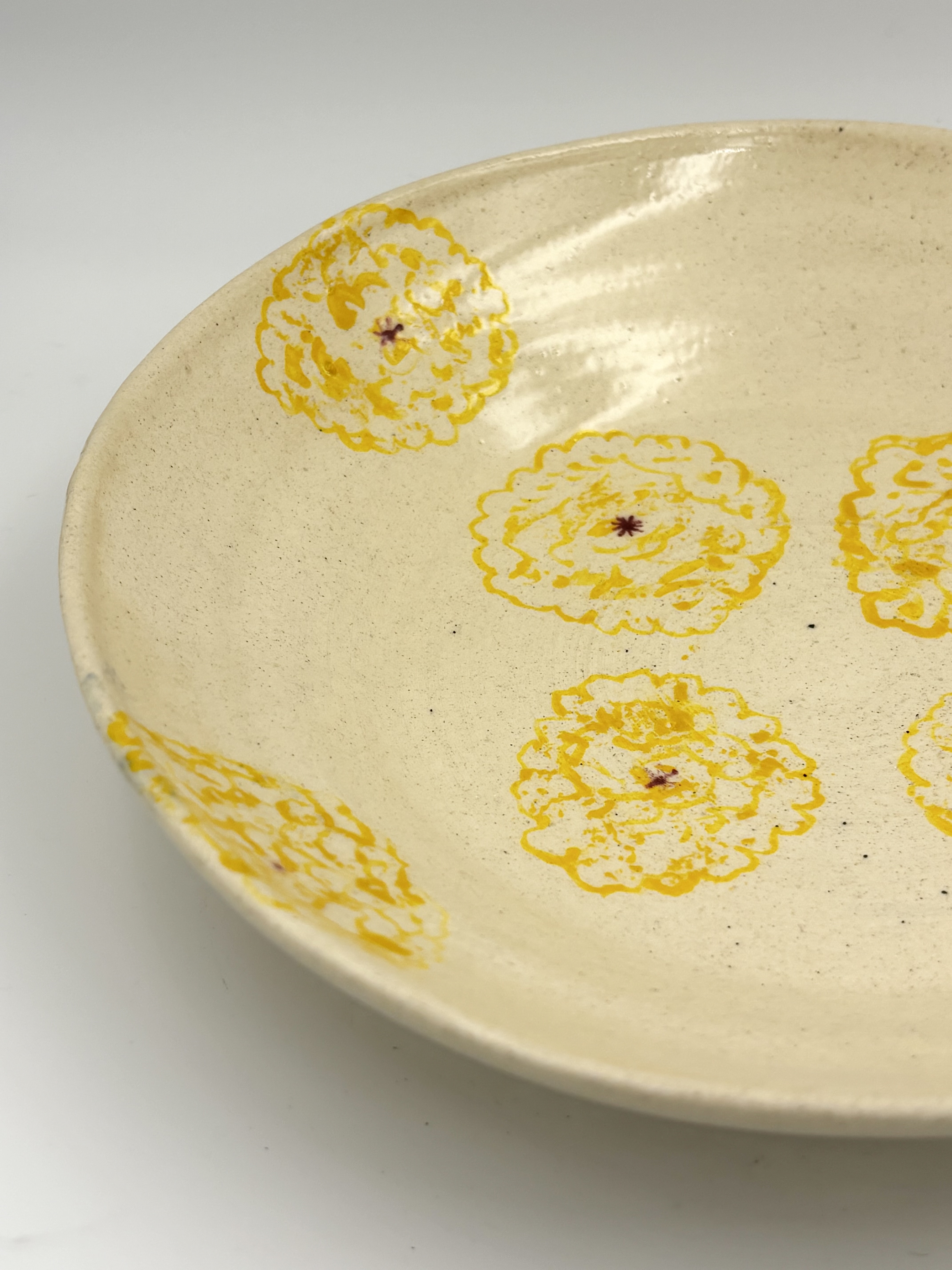 Marigold Bloom Platter