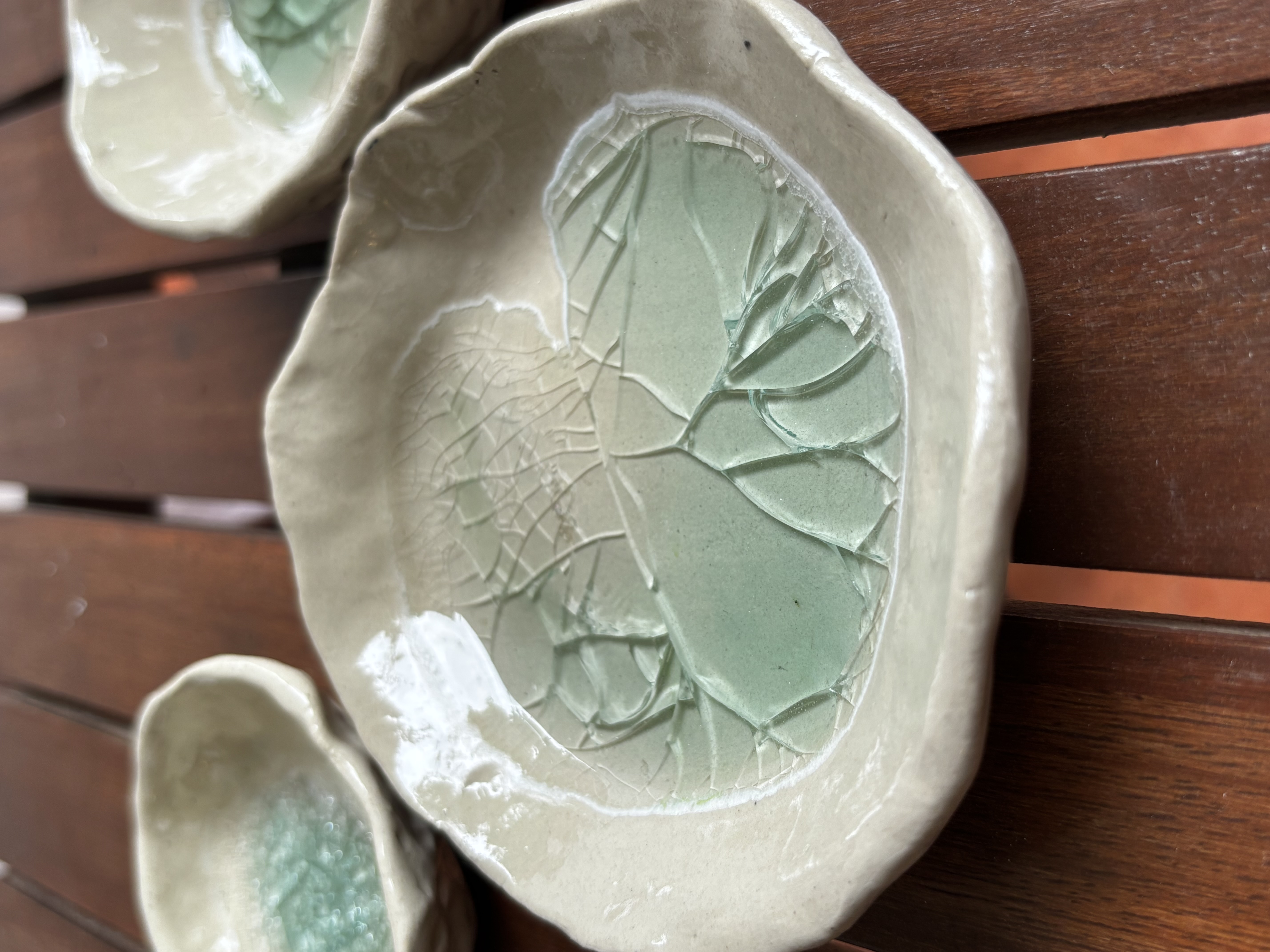 Frosted Lake Ring Dishes