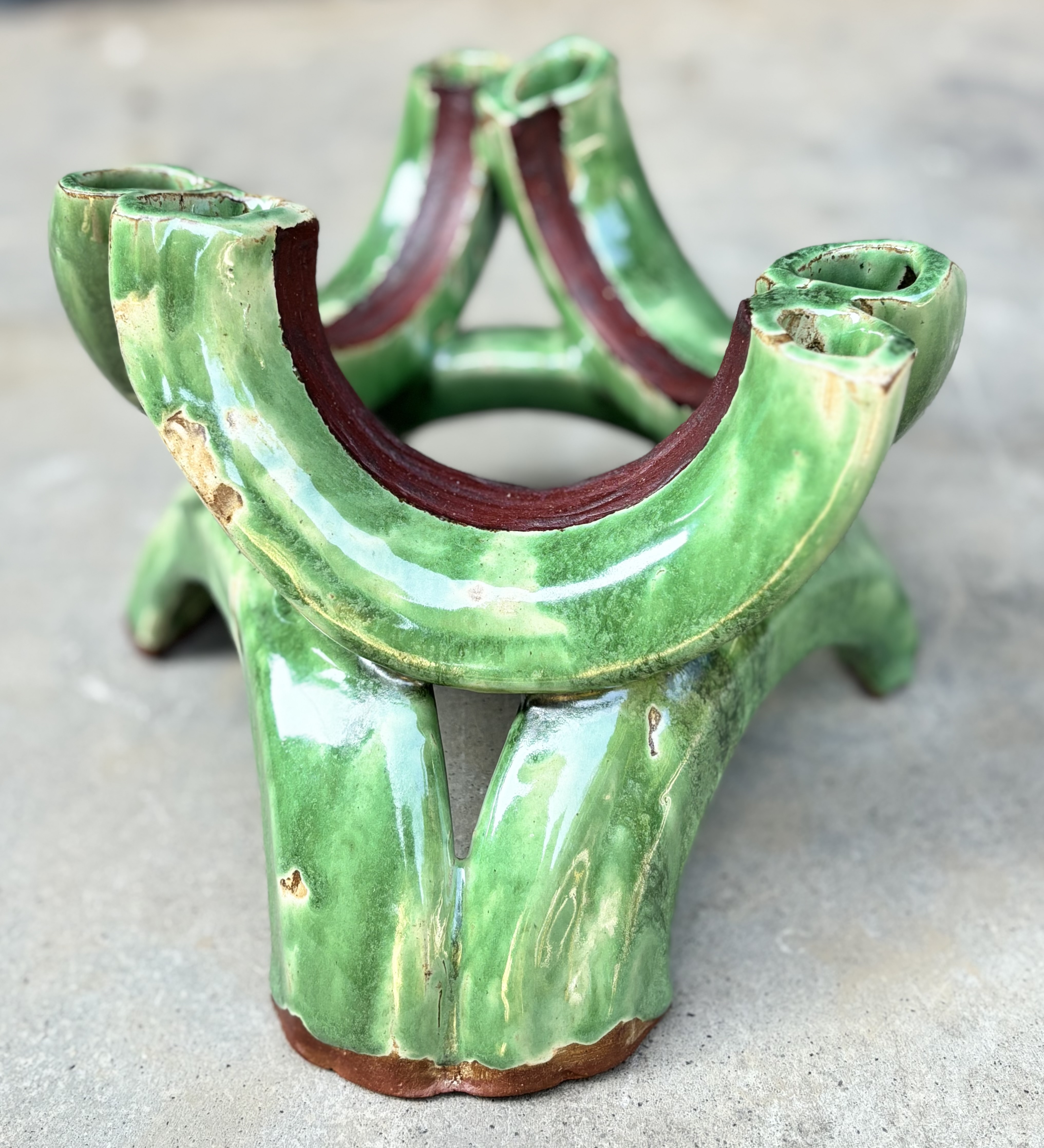 Zest and Earth - A Sculptural Vase
