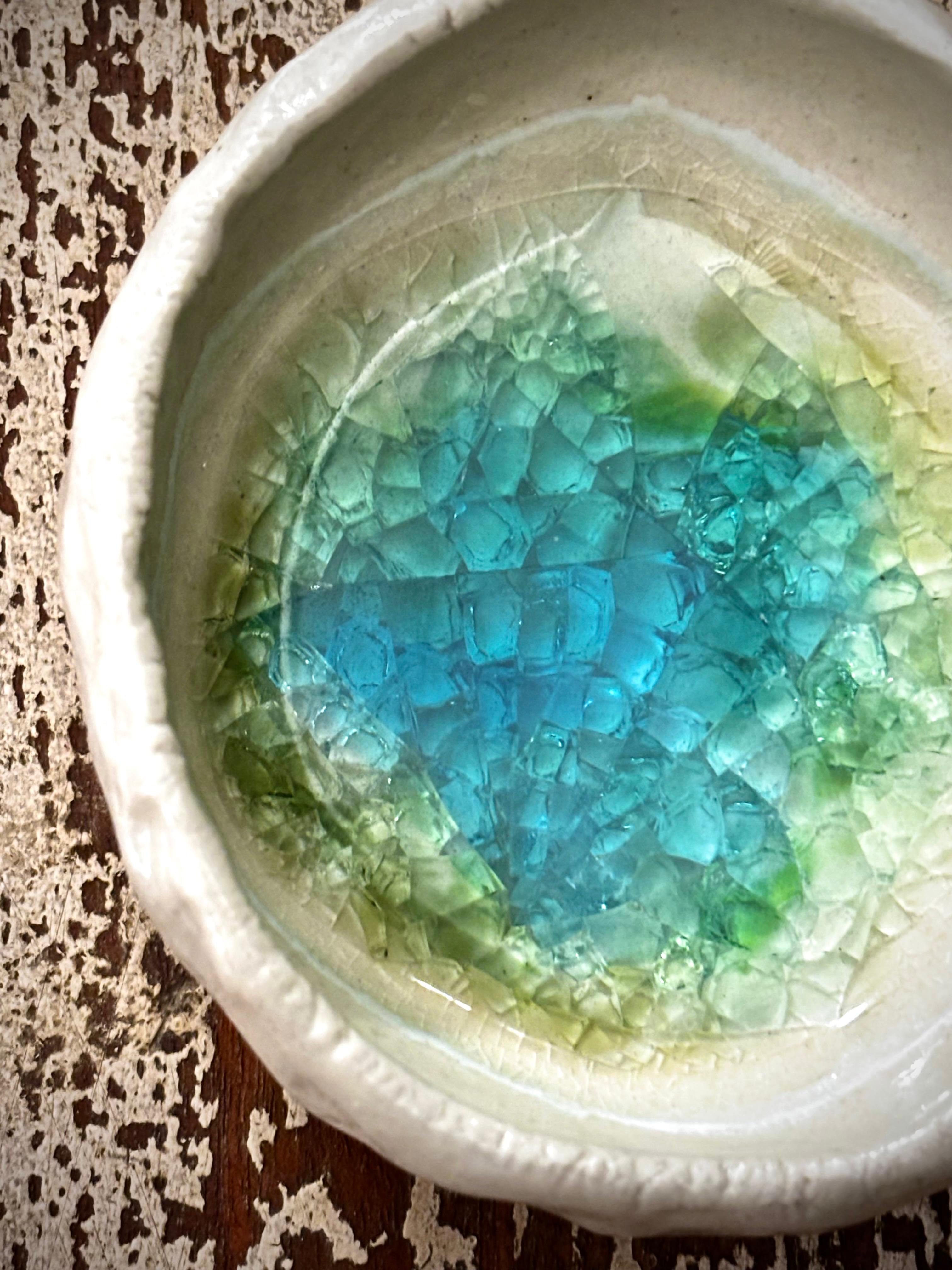 Frozen Lake Ring Dish