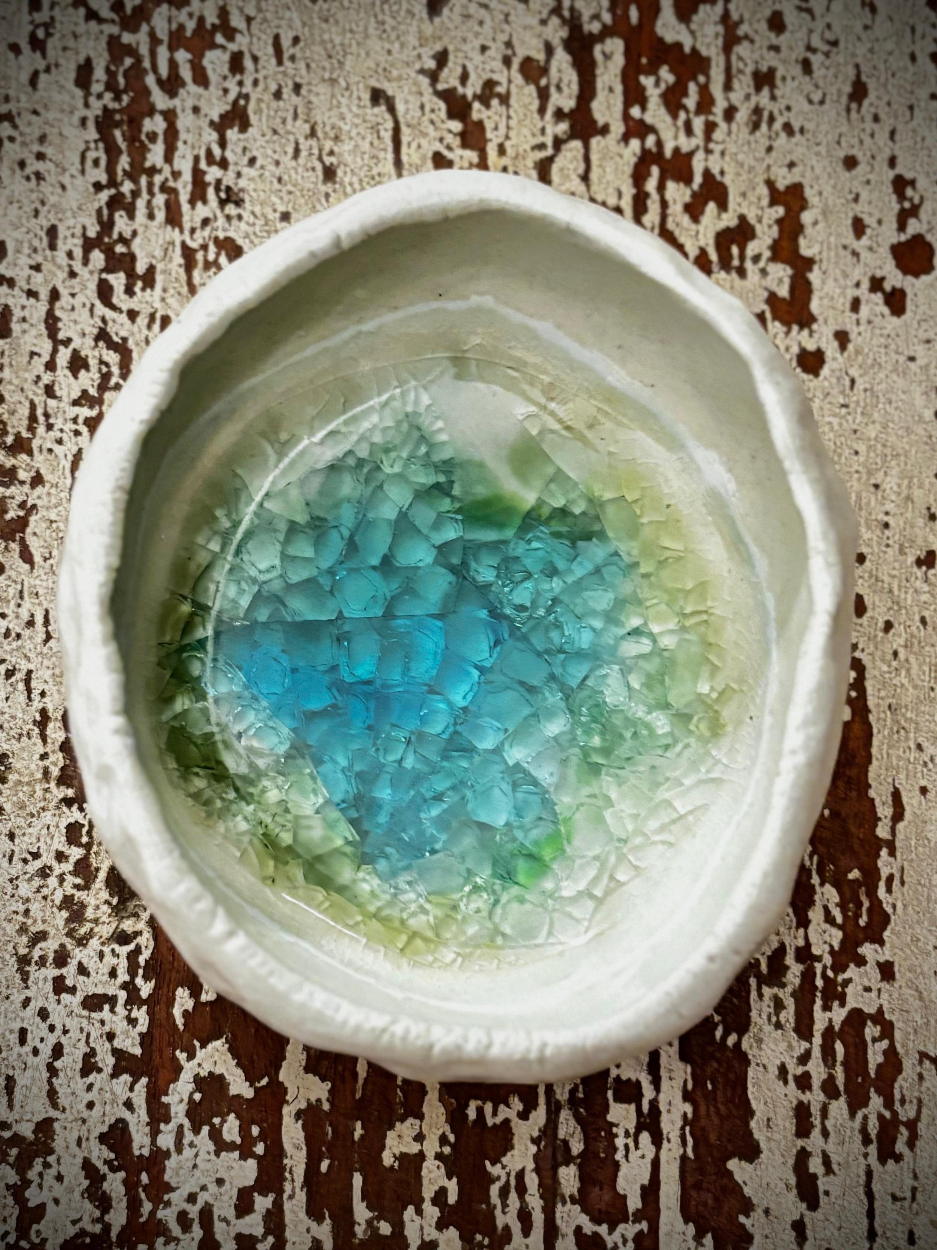 Frozen Lake Ring Dish
