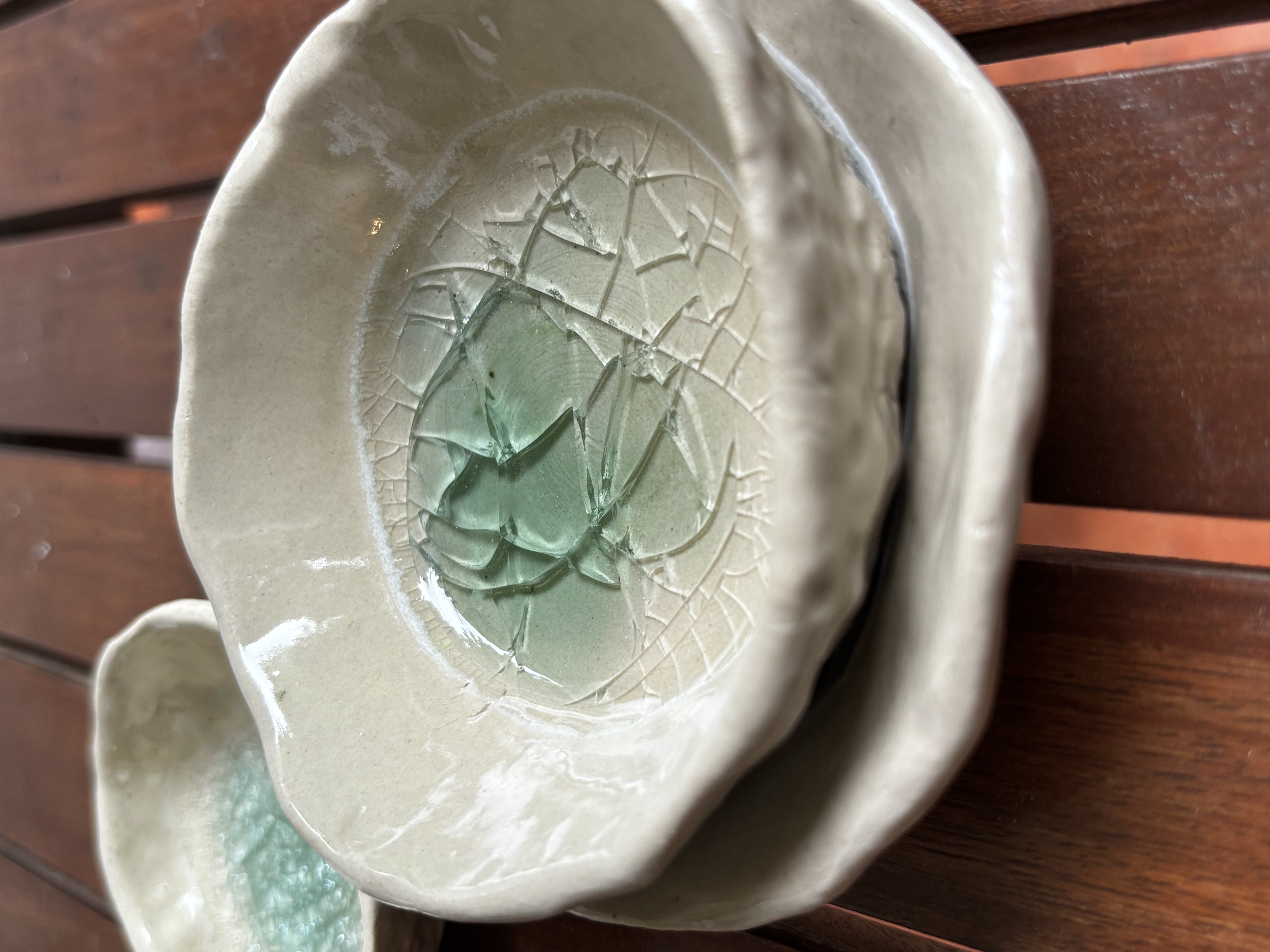 Frosted Lake Ring Dishes