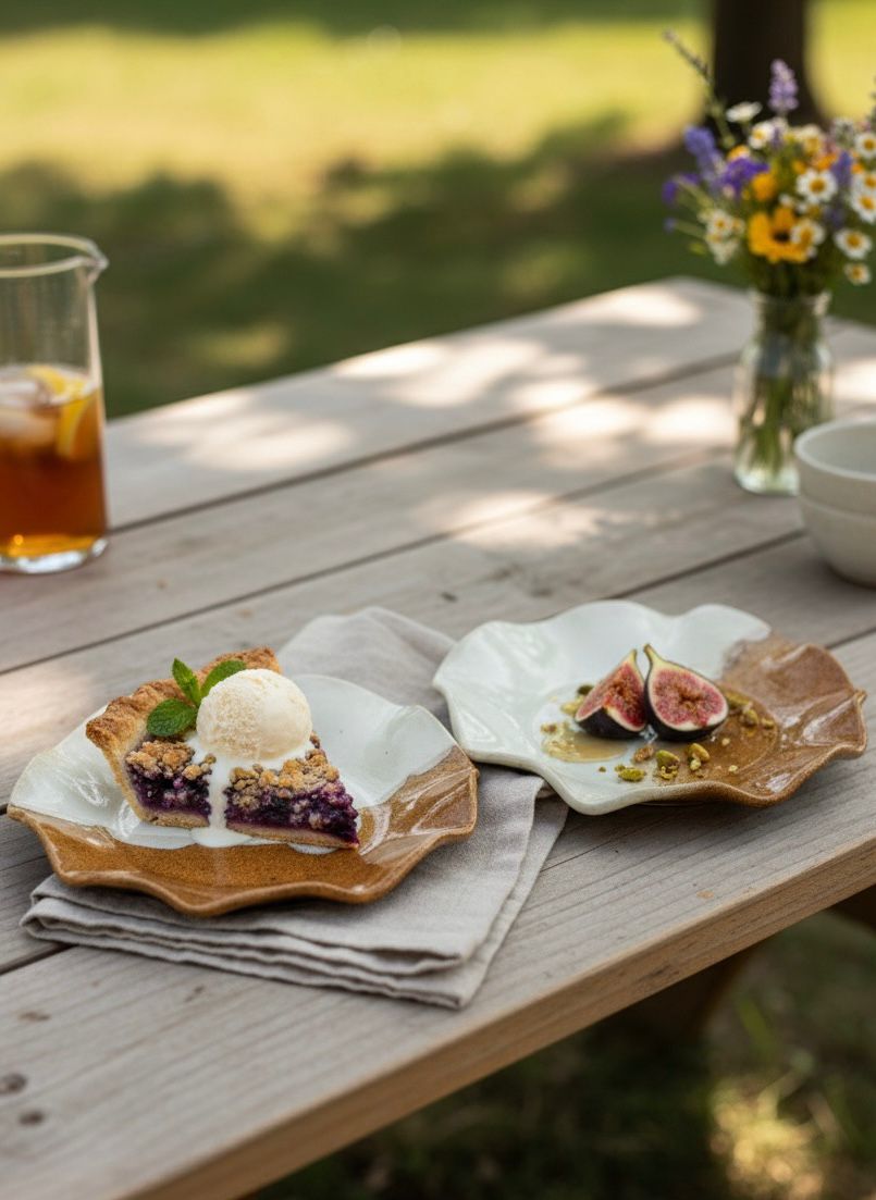 Twirly Dessert Plates