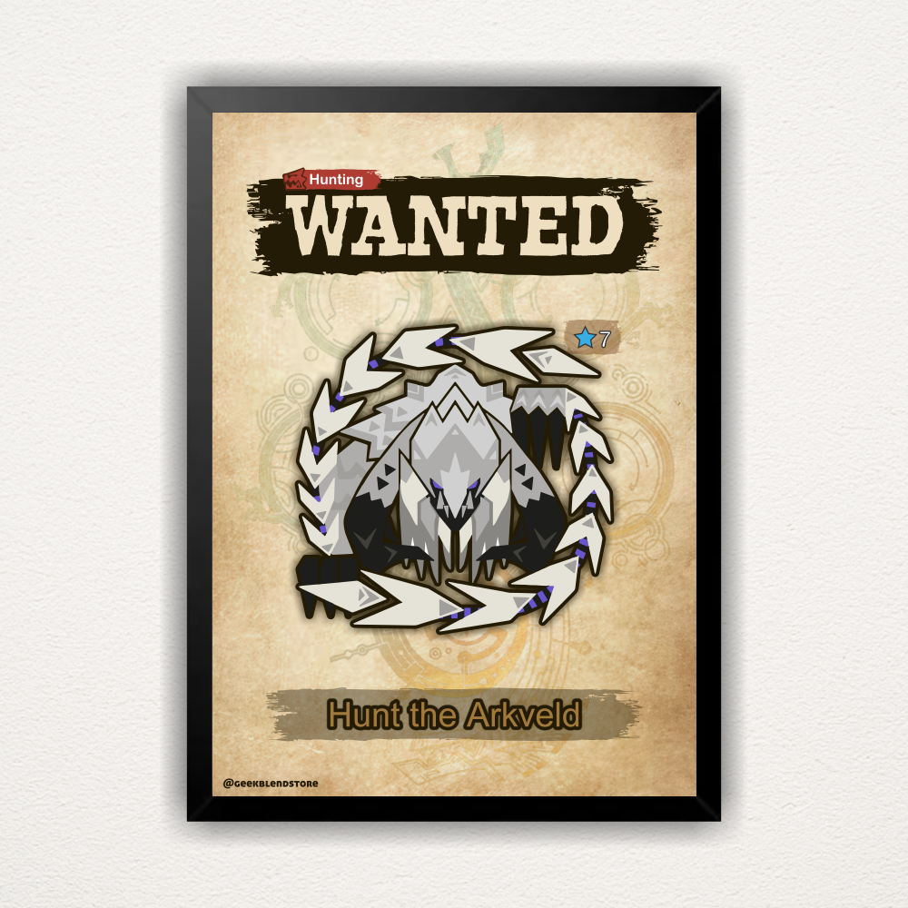 Quadro Arkveld - Monster Hunter