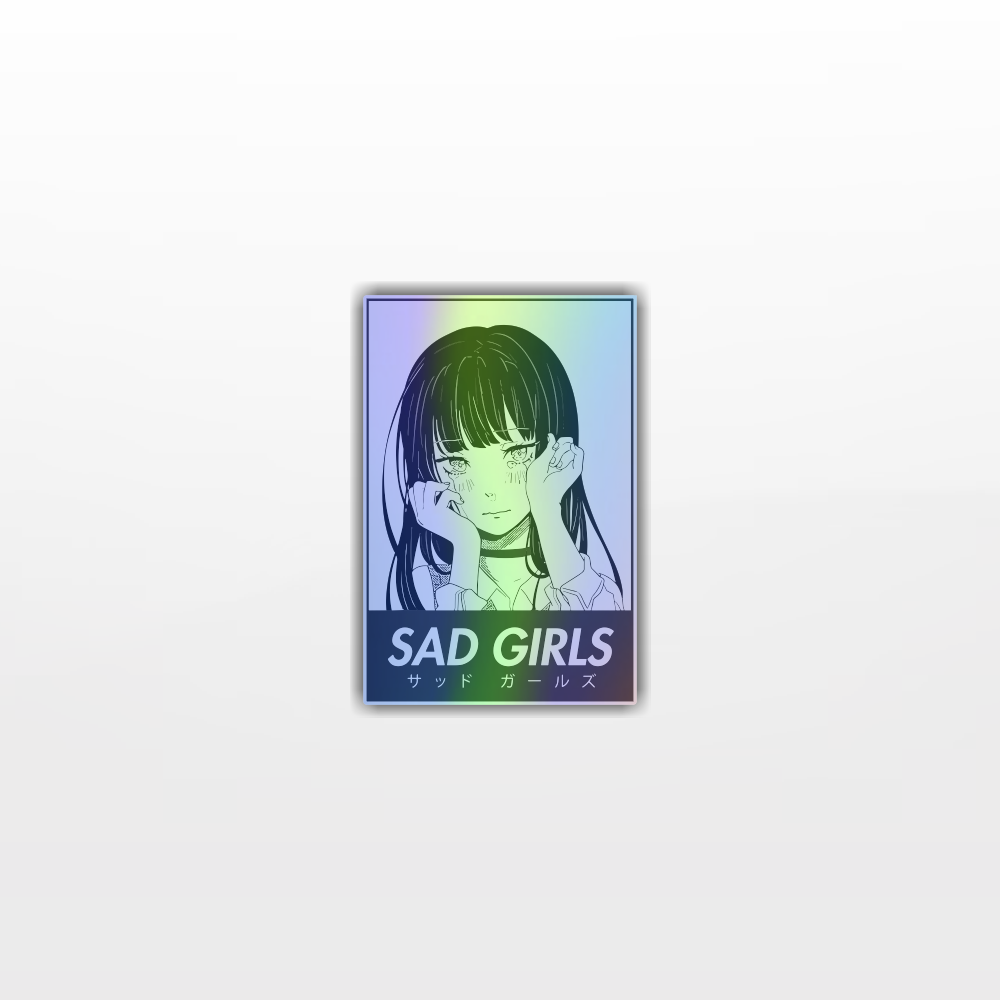 Adesivo Sad Girls