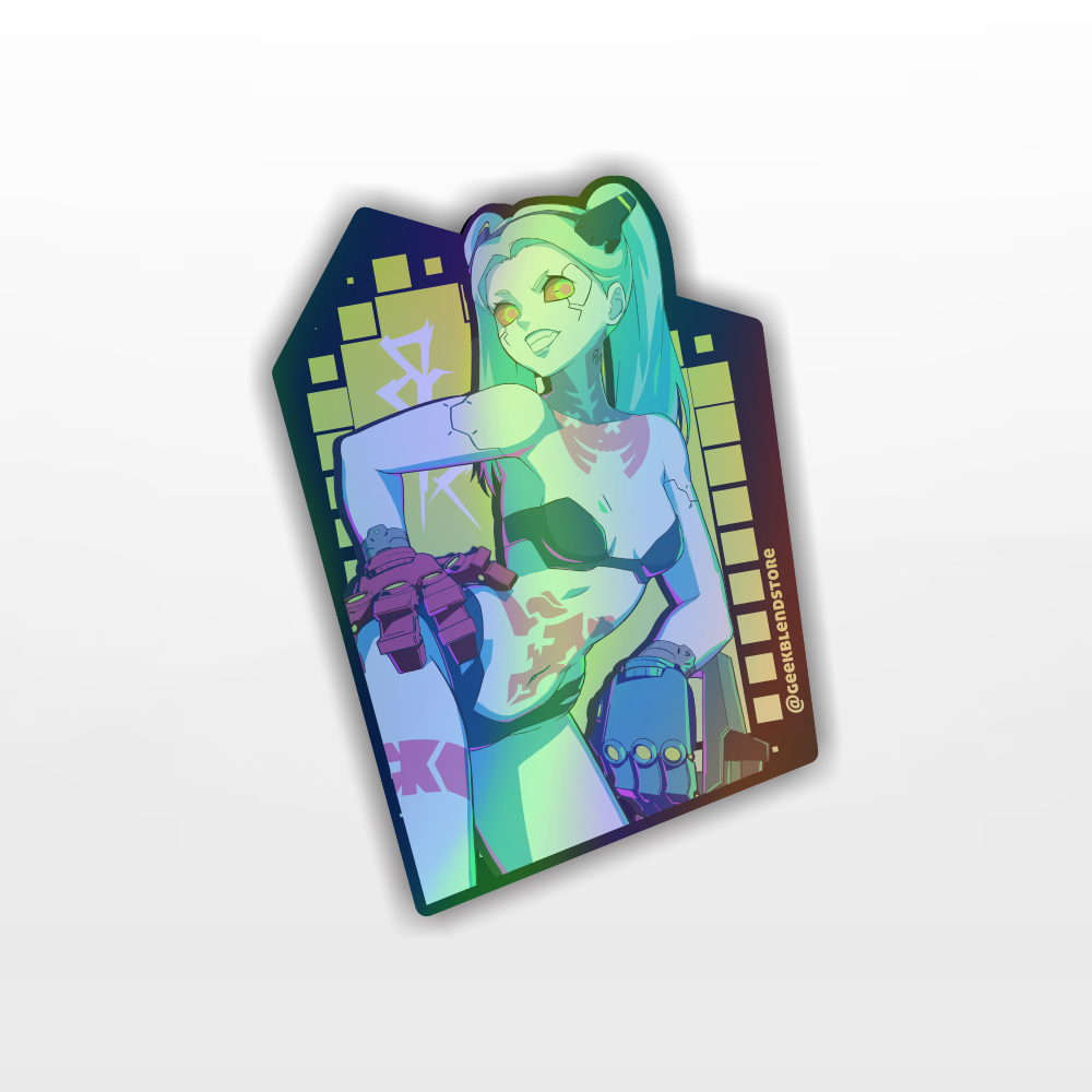 Adesivo Rebecca - Cyberpunk V2