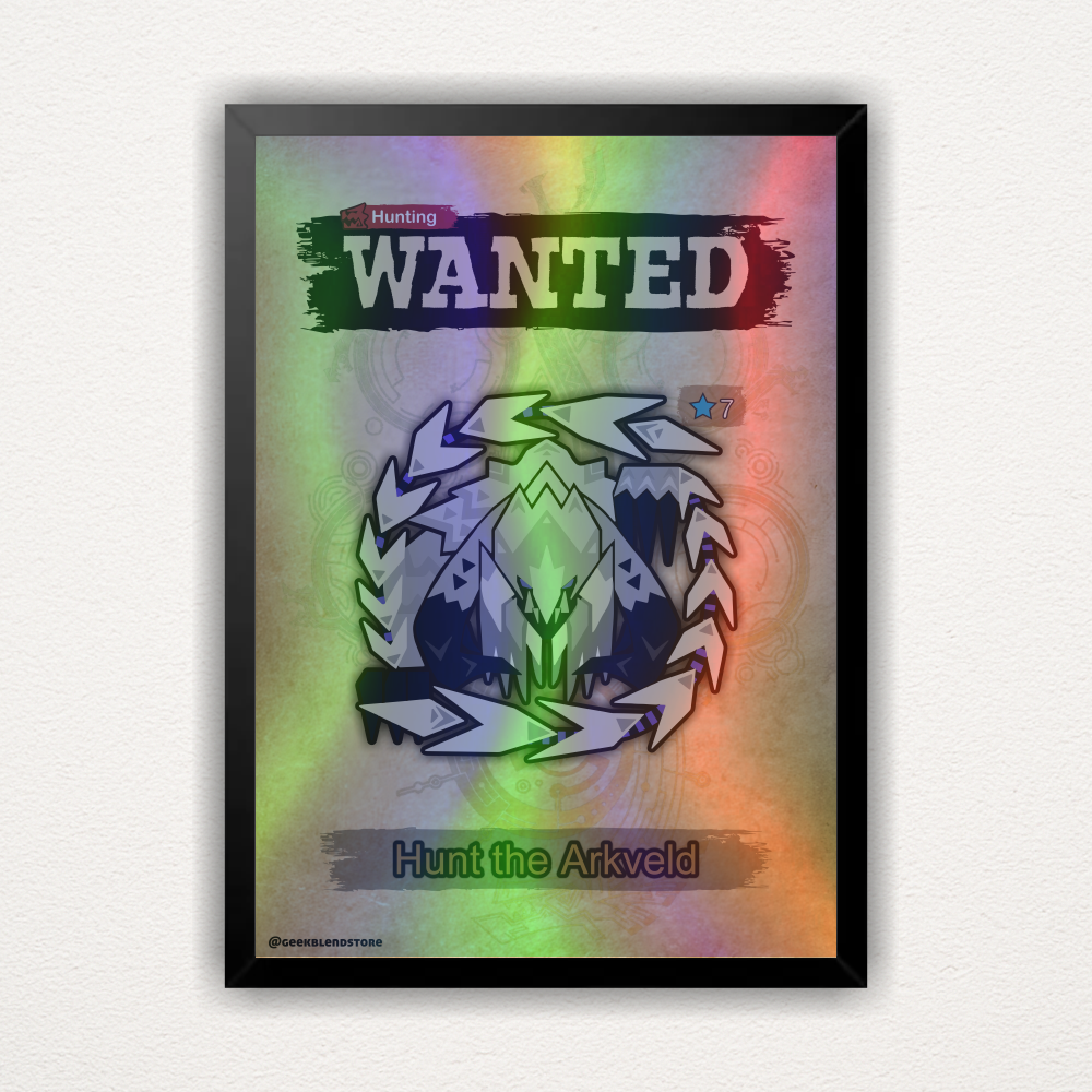 Quadro Arkveld - Monster Hunter