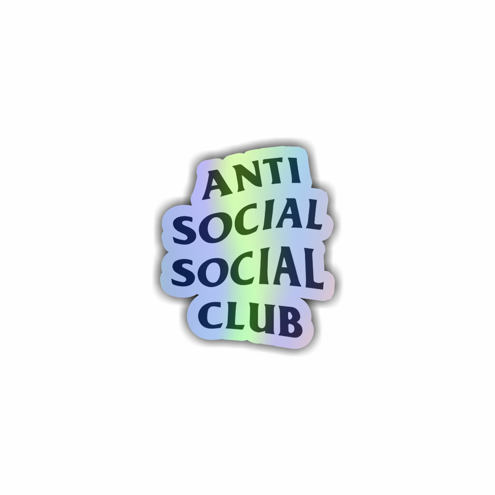 Adesivo Anti Social Club