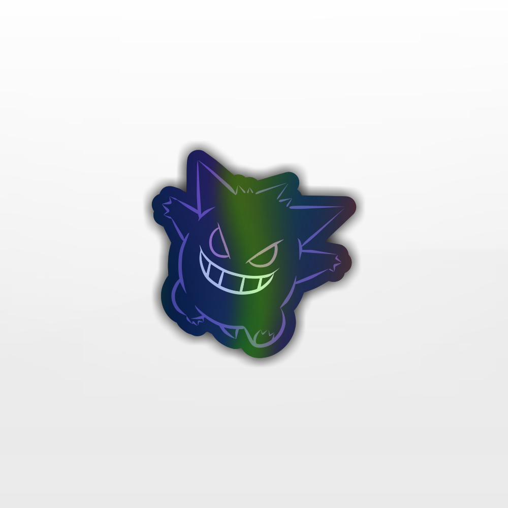 Adesivo Pokemon - Gengar