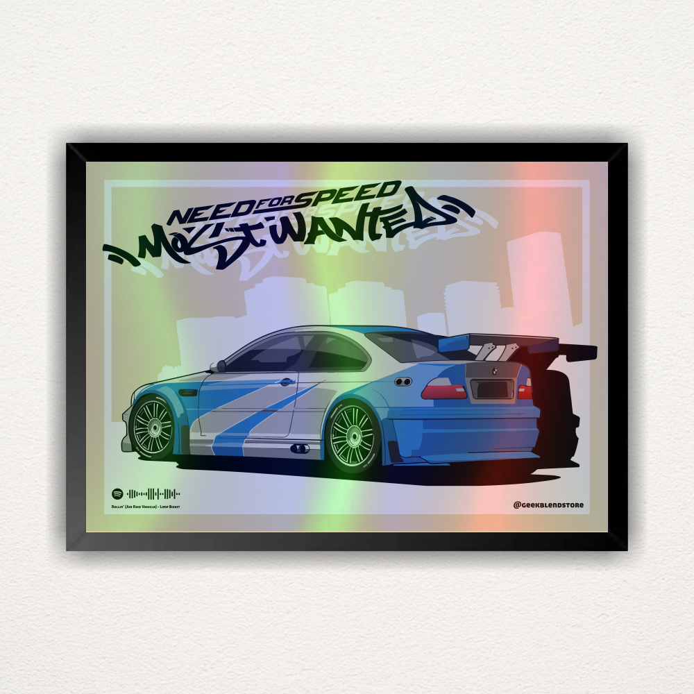 Quadro BMW M3 GTR - Need For Speed: Most Wanted 