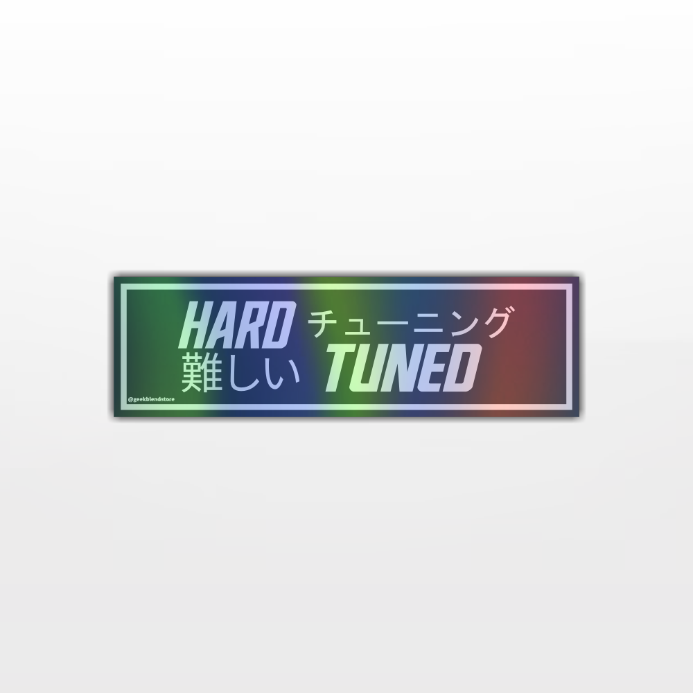 Adesivo Hard Tuned
