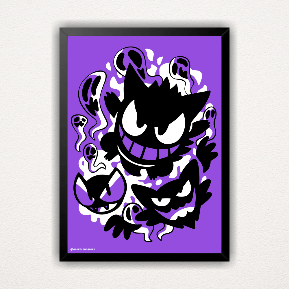 Quadro Gastly Evolution