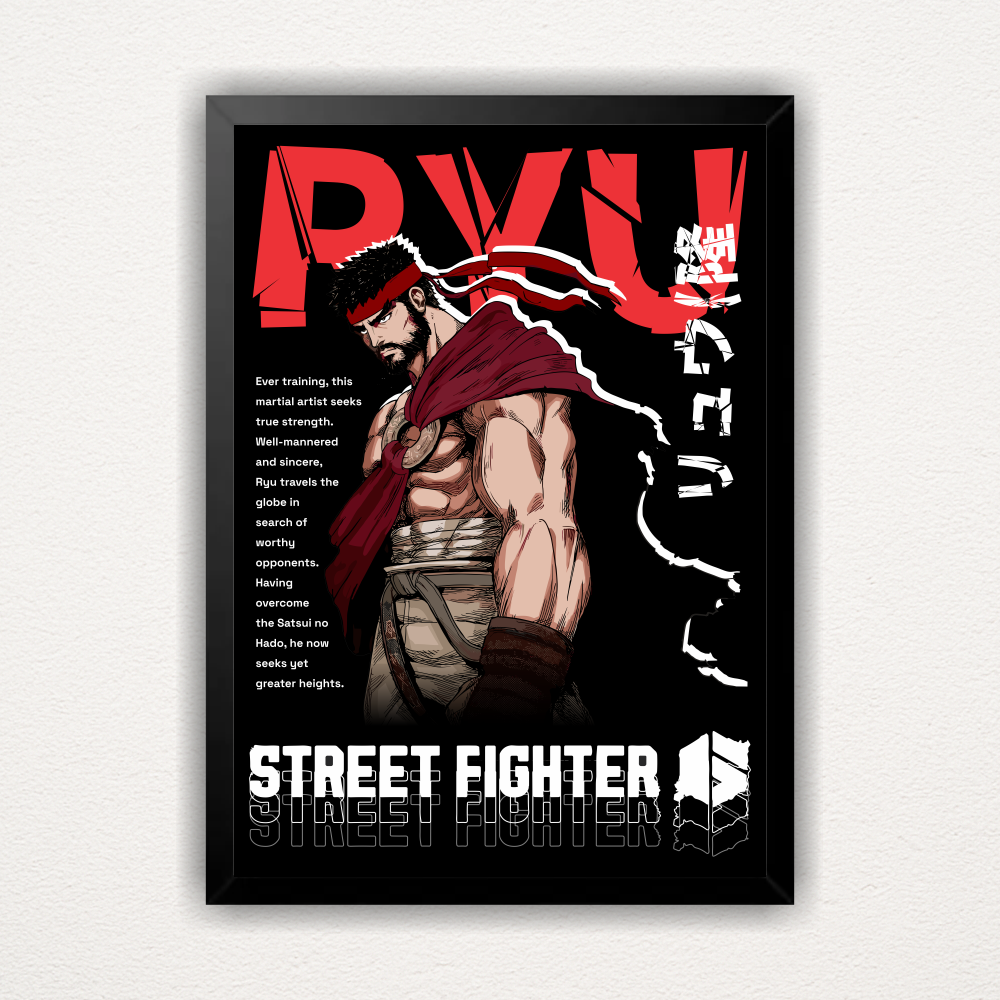 Quadro Ryu - Street Fighter
