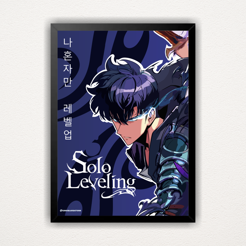 Quadro Sung Jin-Woo - Solo Leveling