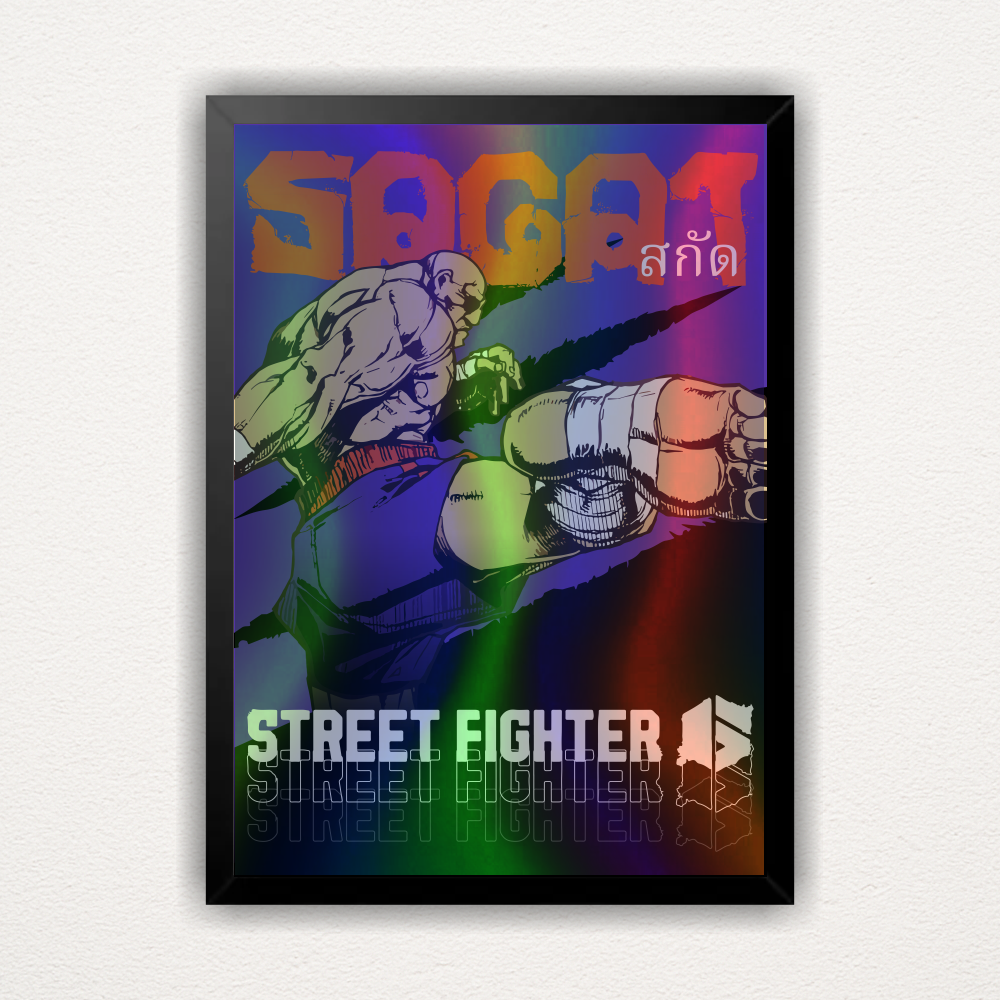 Quadro Sagat - Street Fighter