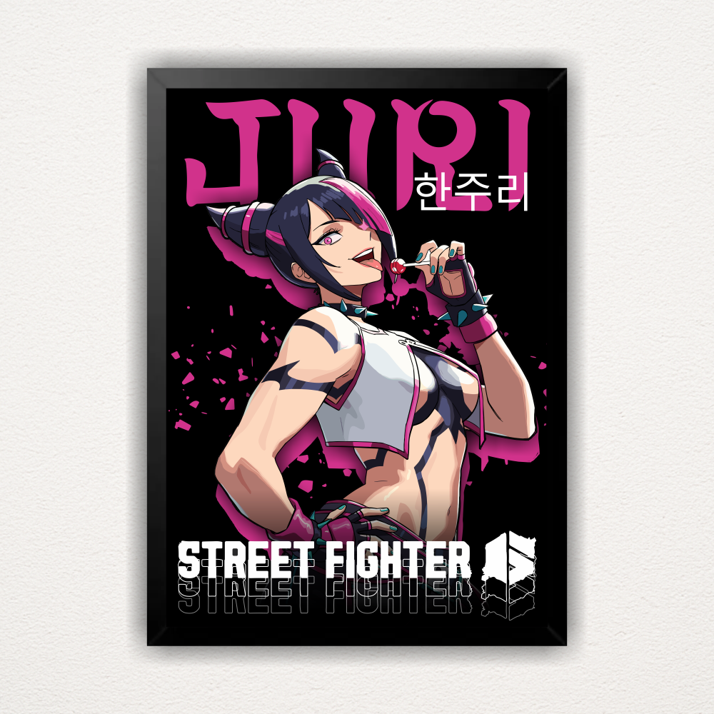 Quadro Juri - Street Fighter