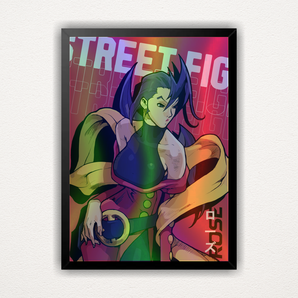 Quadro Rose - Street Fighter