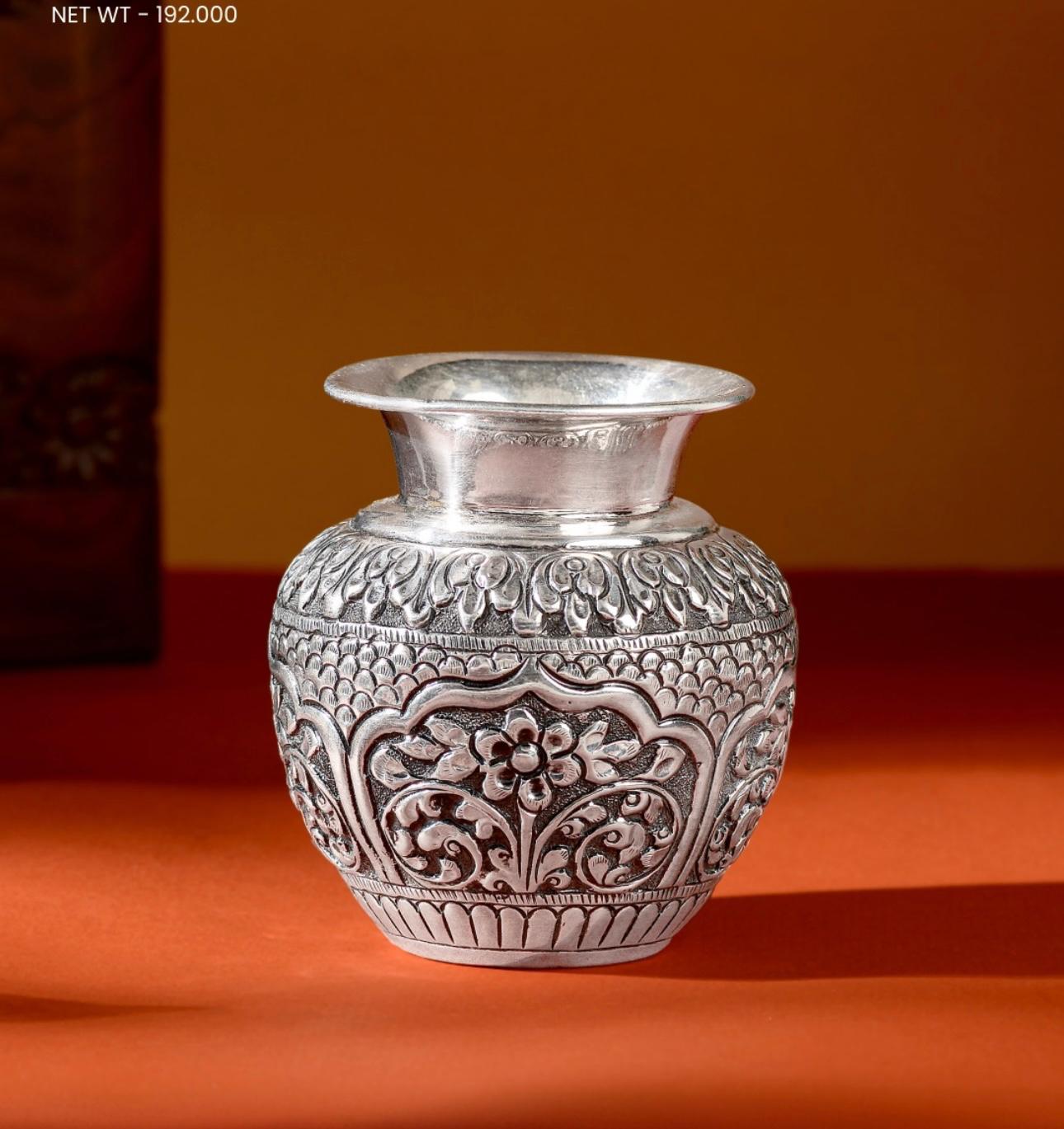 Antique Silver Vase