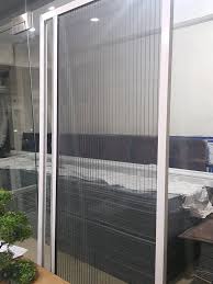 Sliding mosquito net installation for balcony