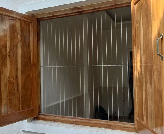 Balcony invisible grill 