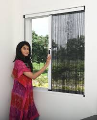Retractable Window Mosquito Net
