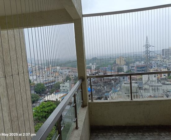 Spacious Apartment Balcony with City View